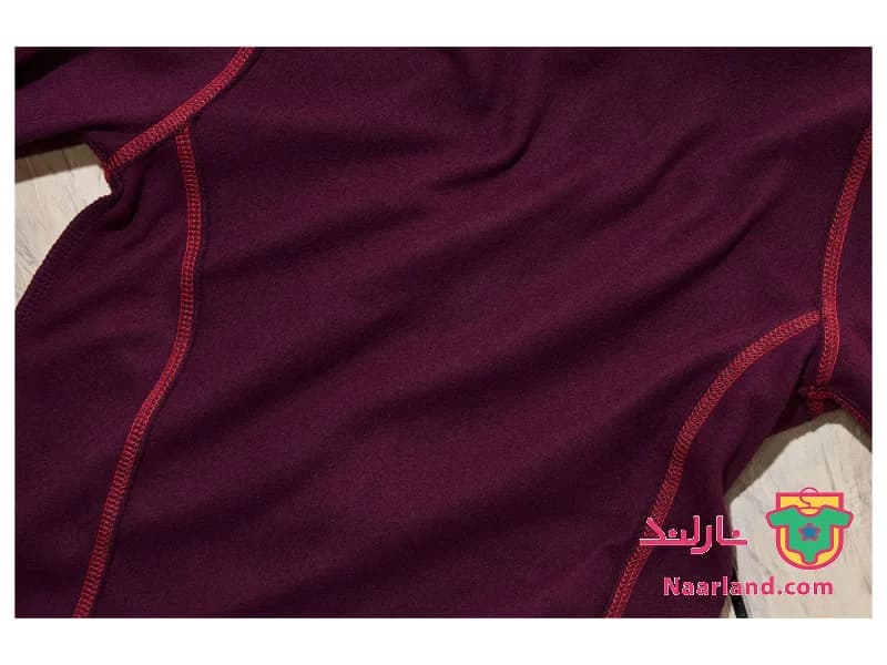 سویشرت ورزشی دخترانه کریویت (CRIVIT) آلمان بنفش — تصویر ۲