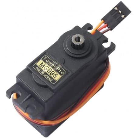 سروو موتور مدل MG995 دنده فلزی 180 درجه TowerPro — تصویر ۳
