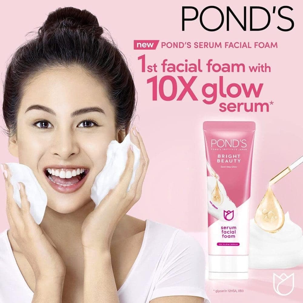 فوم شستشو برایت بیوتی پوندز FOAM POND’S BRIGHT BEAUTY — تصویر ۲