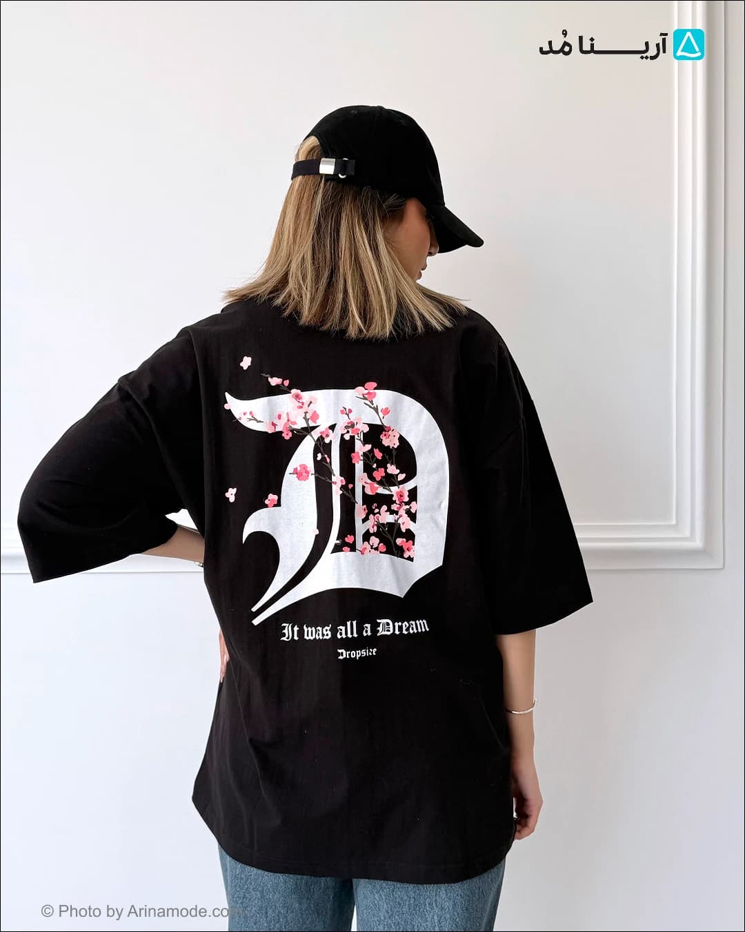 تیشرت لانگ Drop Size
