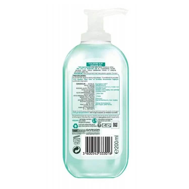 ژل شستشو آلوورائه گارنیر Face Wash Garnier Aleo — تصویر ۳
