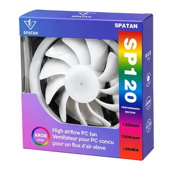 خنک کننده سیستم 12*12 مخصوص بازی RGB مدل JG-FW — تصویر ۲