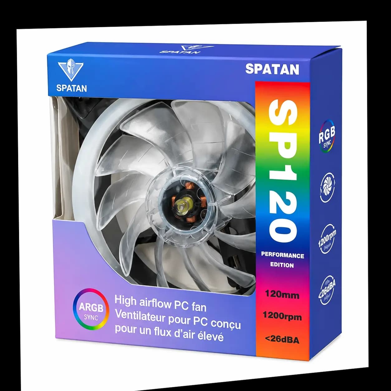 خنک کننده سیستم 12*12 مخصوص بازی RGB مدل JG-SS — تصویر ۲