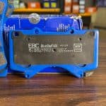 لنت ترمز جلو تویوتا لندکروز EBC انگلیس سری BLUE STUFF NDX — تصویر ۳