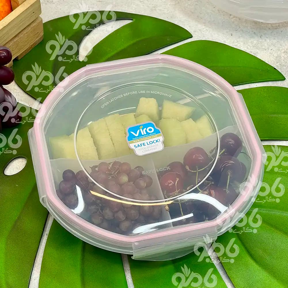 ظرف نگهدارنده فریزری سیف لاک 3خانه ویرو