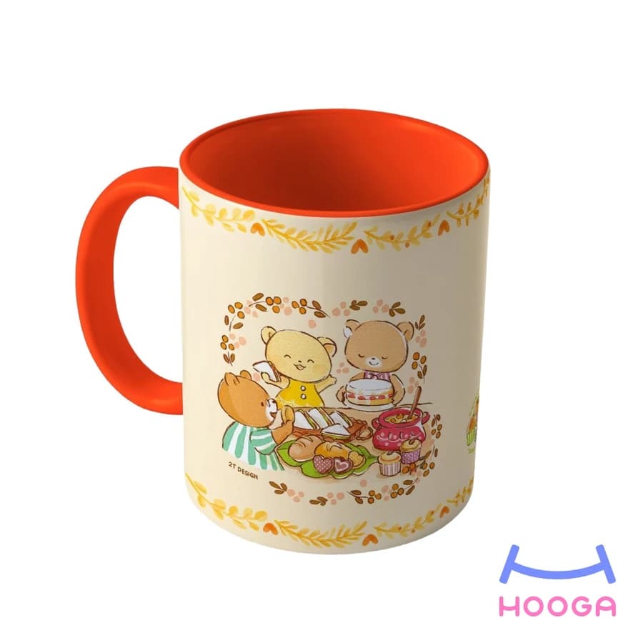 ماگ طرح خرس شیرینی پز — تصویر ۳