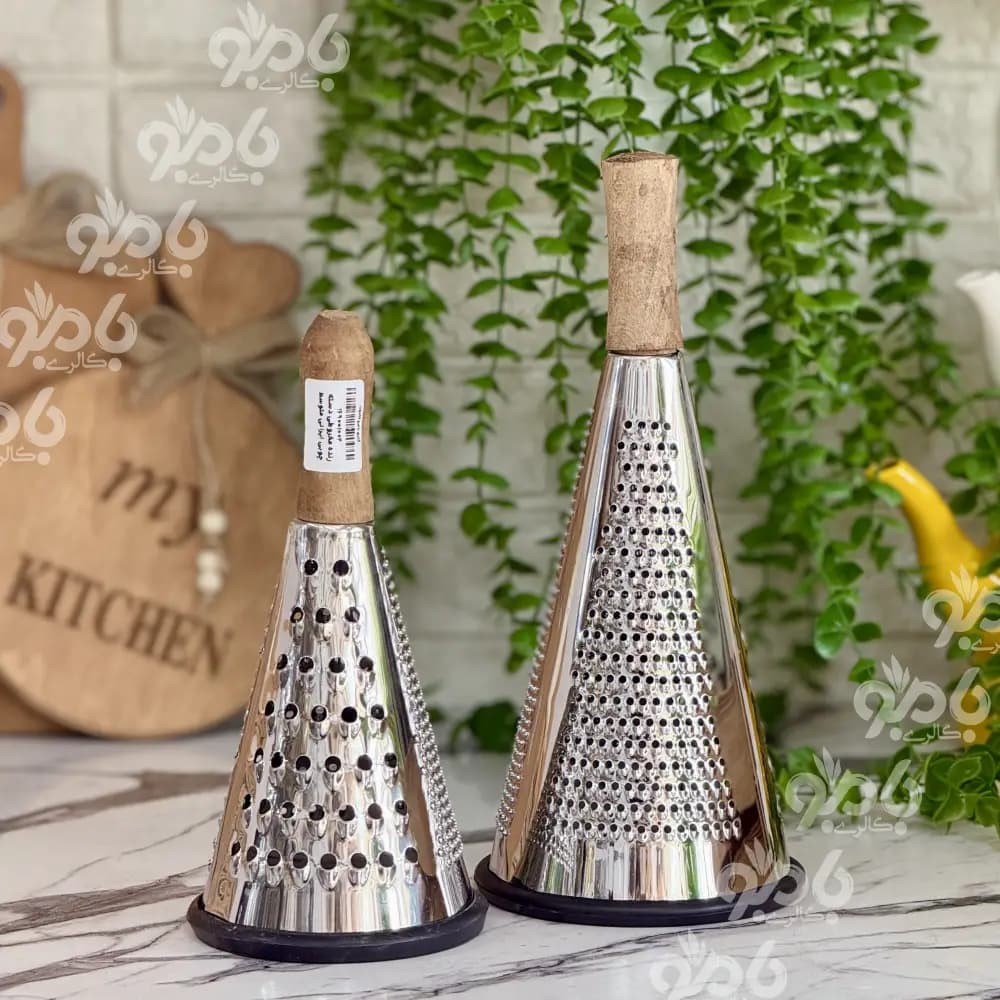 رنده استیل مخروطی چوبی ایرانی