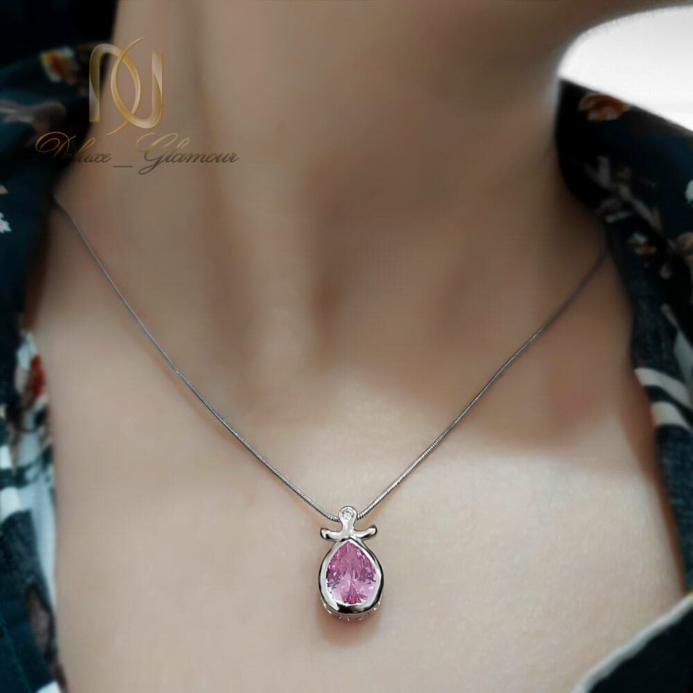 گردنبند سواروسکی ژوپینگ دخترانه nw-n884 — تصویر ۳