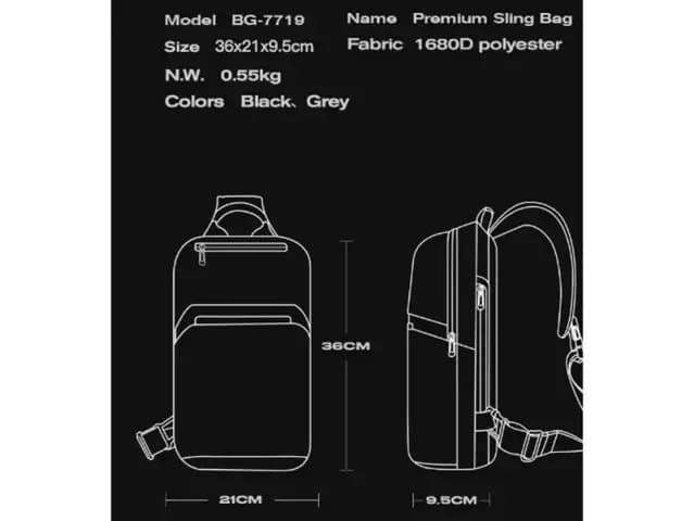 کیف کراس بادی بنج مدل BG-7719 — تصویر ۵