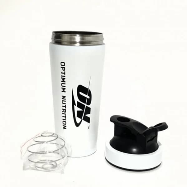 شیکر استیل OPTIMUM NUTRITION ظرفیت 740ML — تصویر ۲