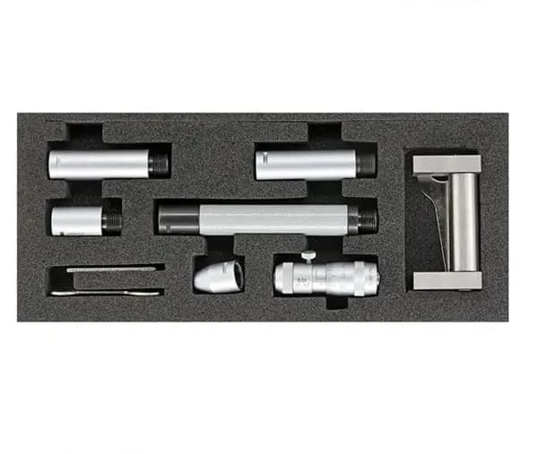 ست میکرومتر لوله آسیمتو داخل سنج 500-50 میلی متر مدل 0-12-240