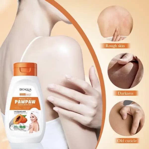 نمک بدن و حمام پاپایا بیوآکوا،BIOAQUA — تصویر ۲