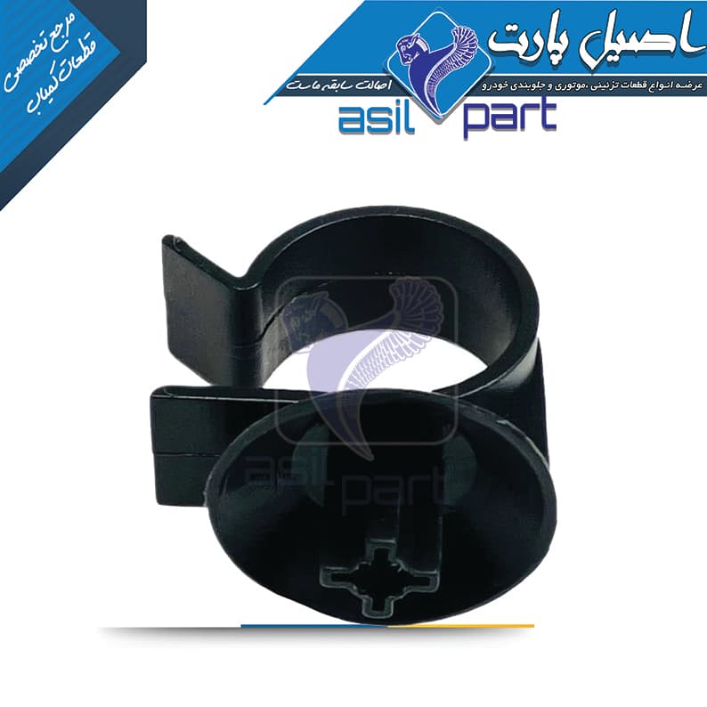 بست شیلنگ بخاری پشت موتور (اچ آی سی) کد 5960 مناسب برای پژو وسمند-اصیل پارت — تصویر ۴