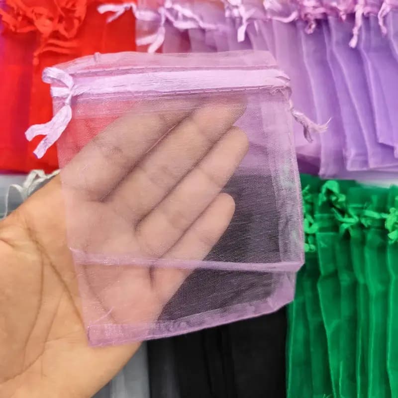 کیسه حریر یاسی 8*12سانت (50عددی) — تصویر ۲