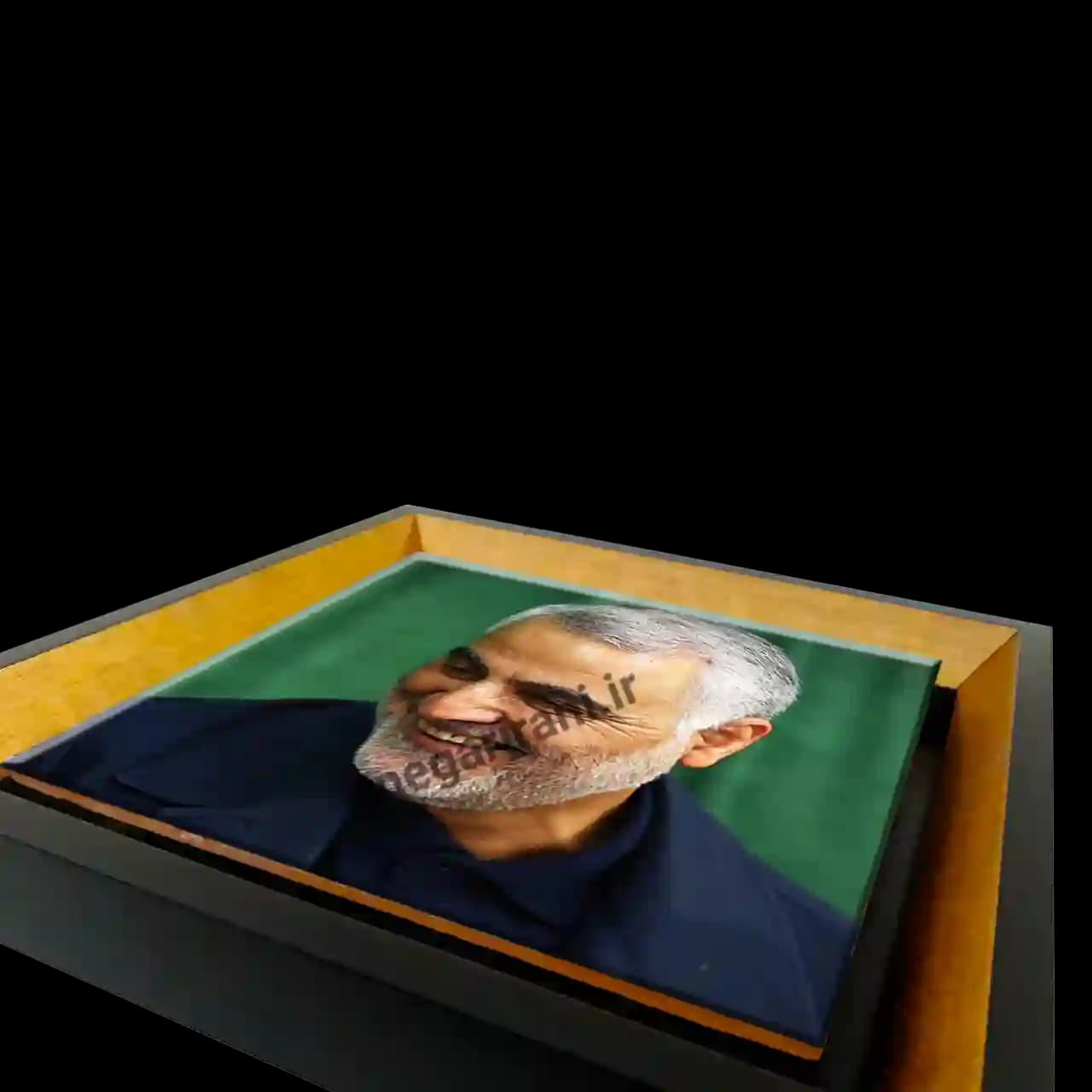 تابلو کاشی خاتم سلیمانی مدل 2ZG106 — تصویر ۳