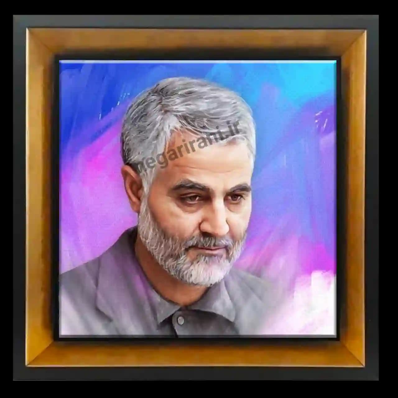 تابلو کاشی نقاشی شده سلیمانی مدل 2ZG83