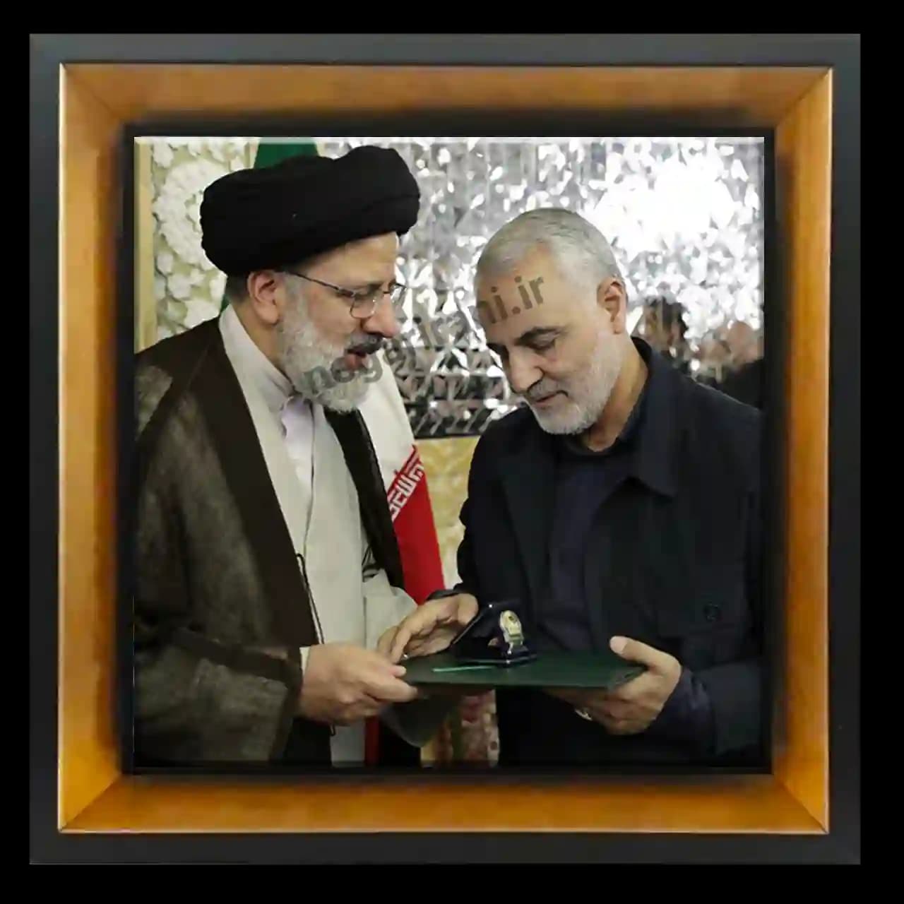 تابلو کاشی شهید سلیمانی مدل 2ZG73