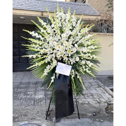 سفارش آنلاین تاج گل برای مسجد امام علی ع محله هروی حسین آباد تهران t354