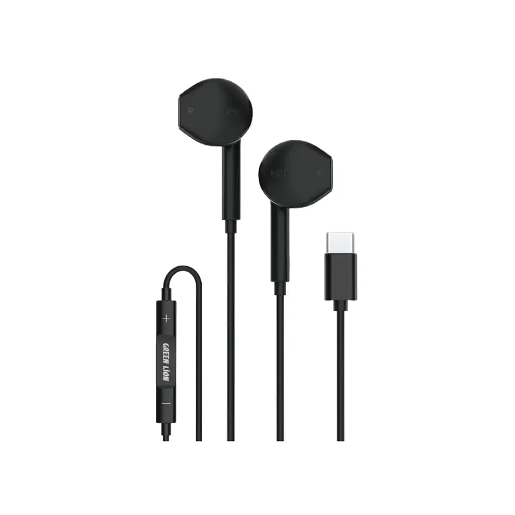هدفون type c گرین لاین مدل GREEN LION STEREO