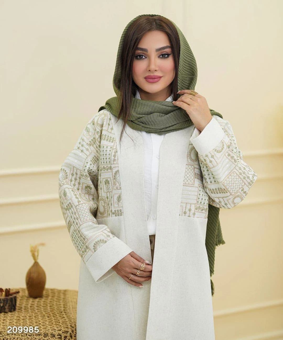 مانتو بلند مدل توشار — تصویر ۳