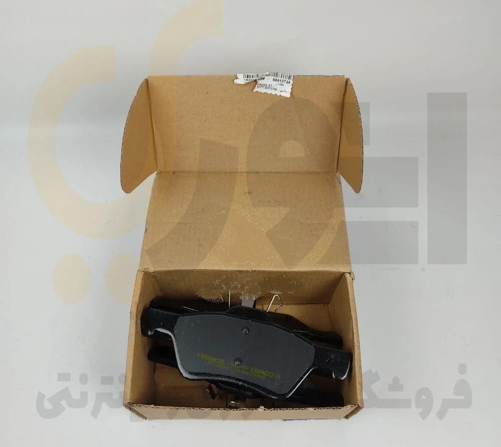 لنت ترمز دیسکی چرخ جلو S7 هایما – 2000 – اتحاد لنت (آی آر امکو) – ISACO – ایساکو — تصویر ۲