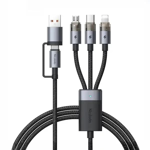 کابل 100 وات 2 به 3 مک دودو 6in1 CA-7260