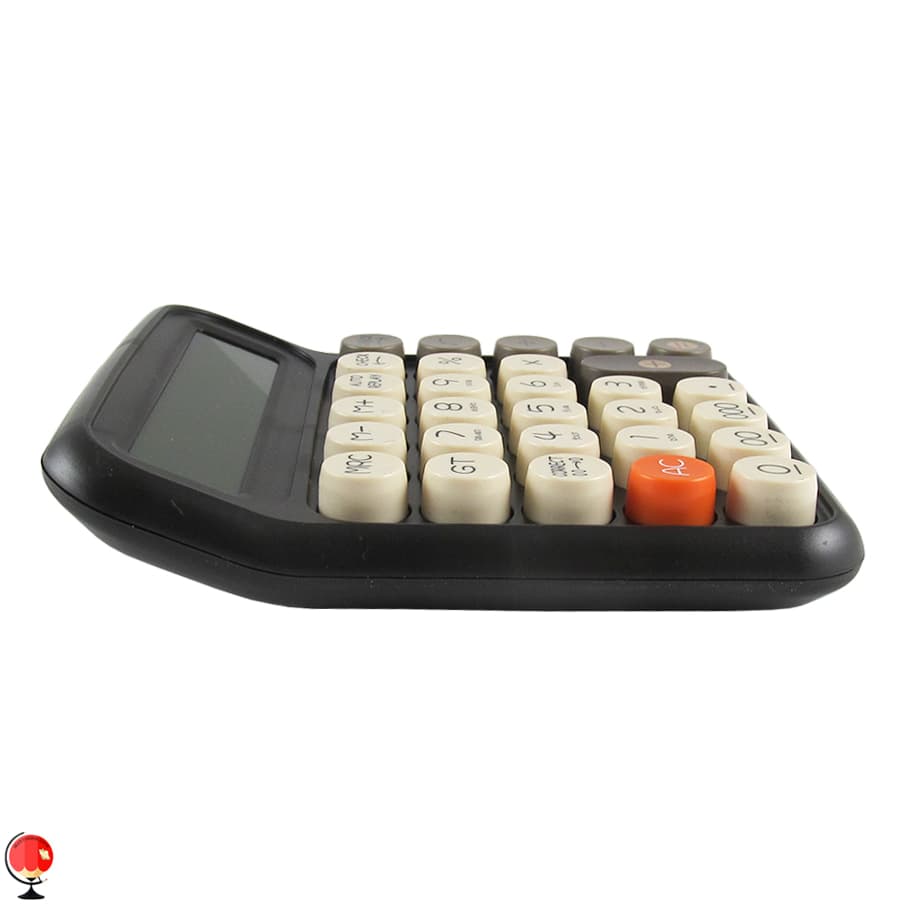 ماشین حساب فانتزی رنگی CTIFREE مدل CL-1034 مشکی — تصویر ۳