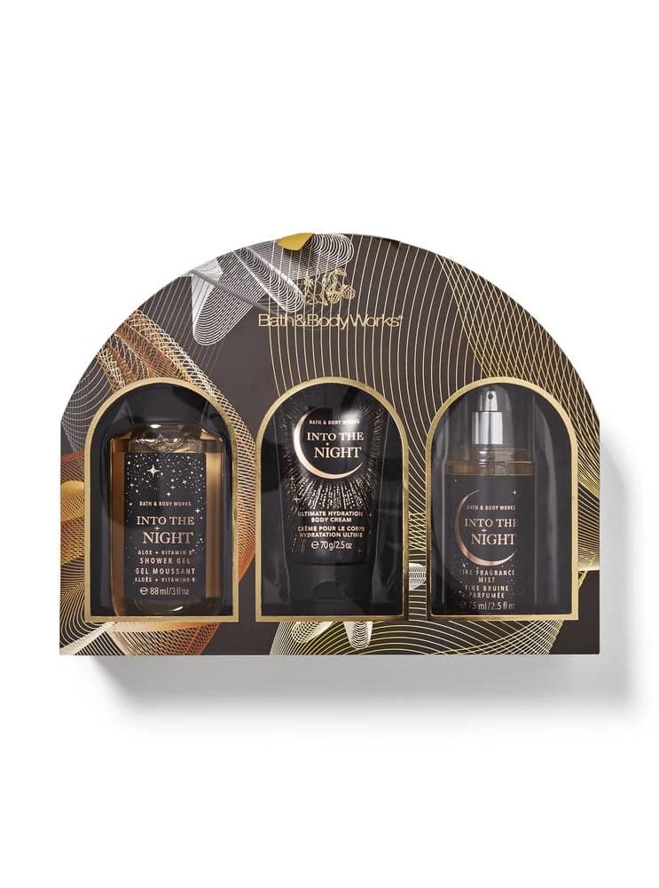 ست 3 تیکه بث اند بادی ورکز این تو د نایت مینی Bath & Body Works Into The Night mini