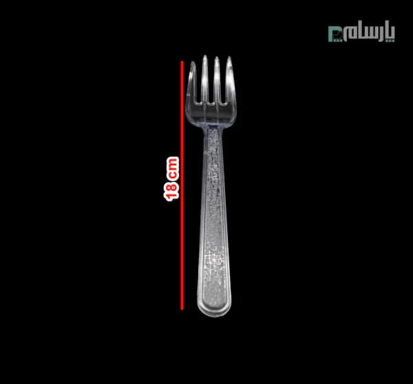 چنگال کروکو شفاف — تصویر ۲