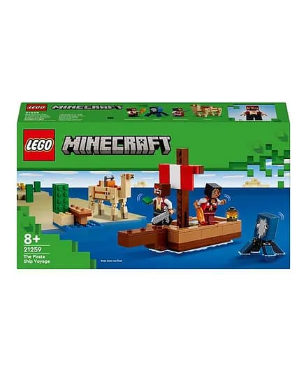 لگو ماینکرفت کشتی دزدان دریایی کد LEGO Minecraft 21259 | 21259 — تصویر ۴