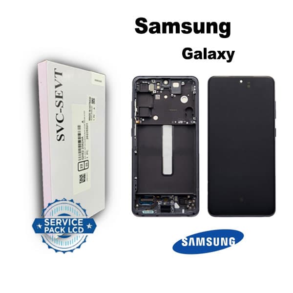 تاچ ال سی دی گوشی موبایل سامسونگ SAMSUNG S21 FE / G990 اورجینال بافریم — تصویر ۴