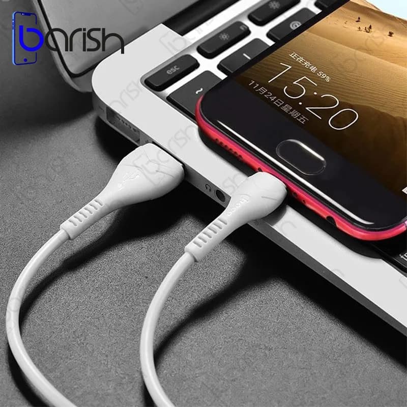 کابل دیتا و شارژ USB به MicroUSB هوکو مدل X37 — تصویر ۴