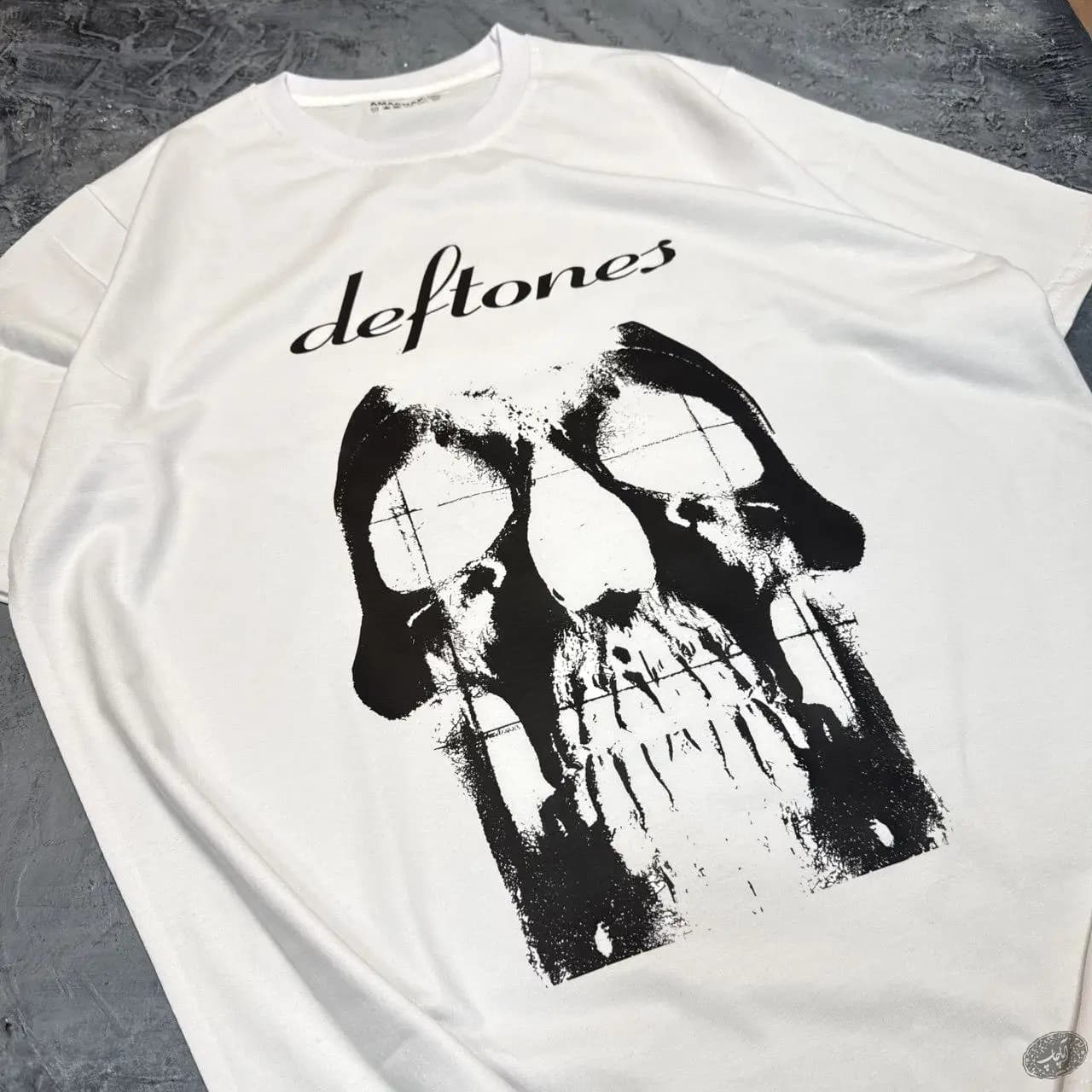 تیشرت طرح Deftones اسکلت — تصویر ۲