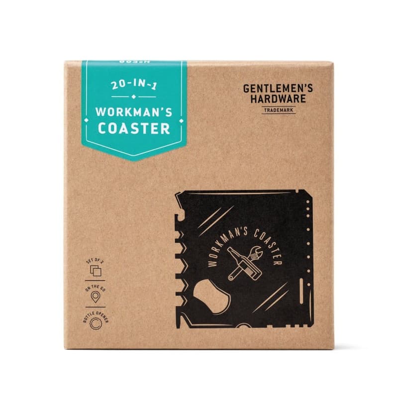 ابزار چندکاره Gentlemen’s Hardware Workman’s Coaster — تصویر ۴