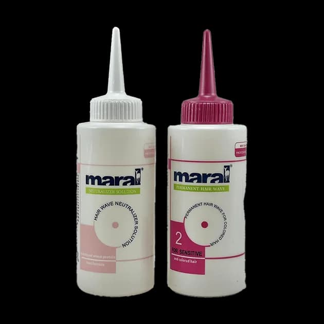 محلول فر دهنده مو مارال Maral مدل Permanent Hair Wave شماره ۲ — تصویر ۳