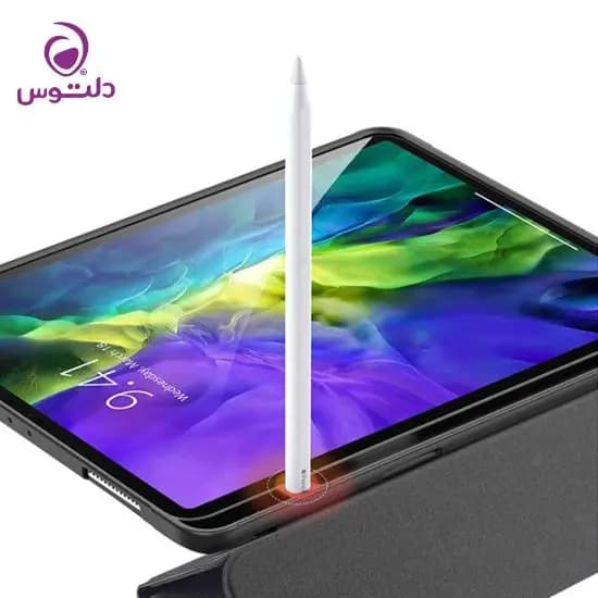 کاور آیپد پرو 11 اینچ 2022 – 2021 – 2020 جینیا با نگهدارنده قلم اپل — تصویر ۶