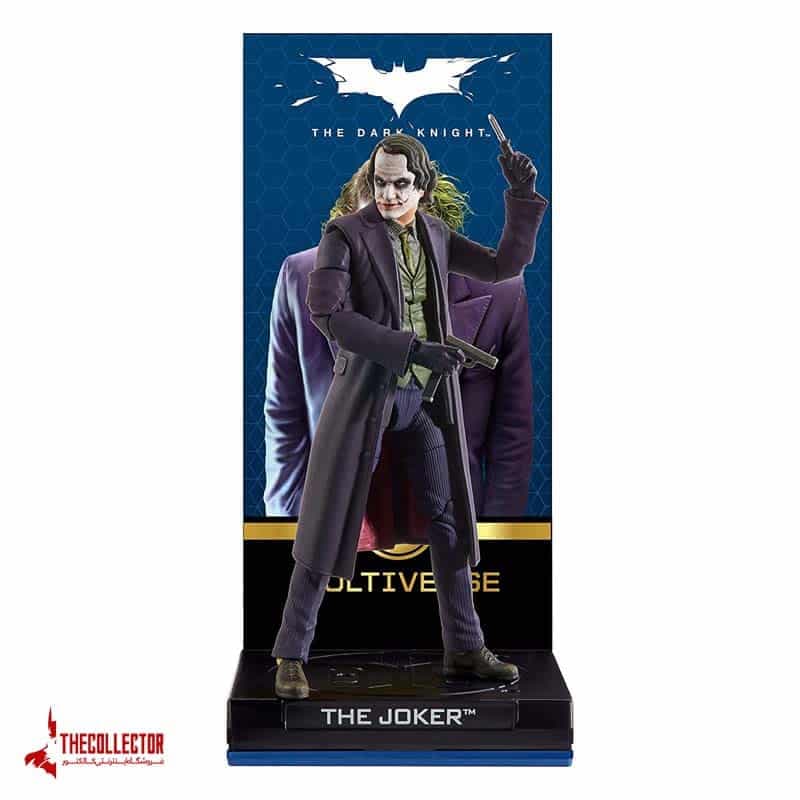 اکشن فیگور جوکر از فیلم شوالیه تاریکی برند Mattel — تصویر ۲