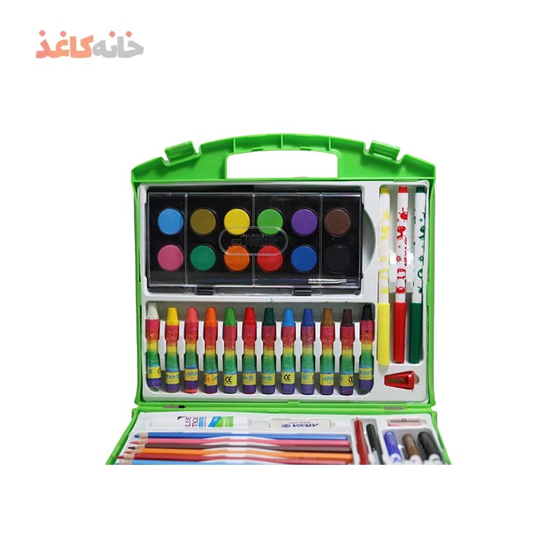 کیف ست نقاشی سبز آریا — تصویر ۵