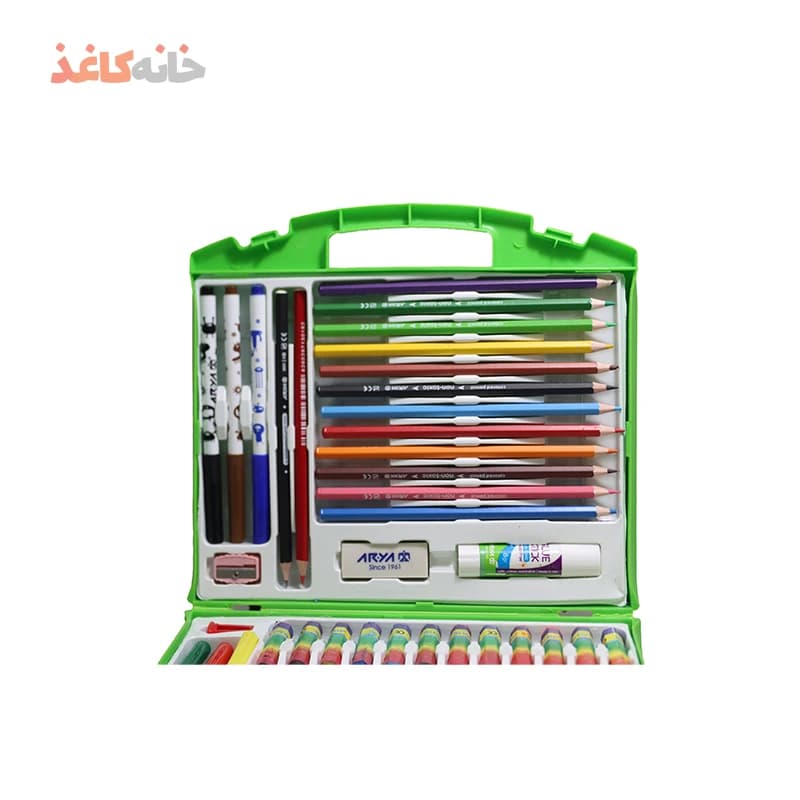 کیف ست نقاشی سبز آریا — تصویر ۴