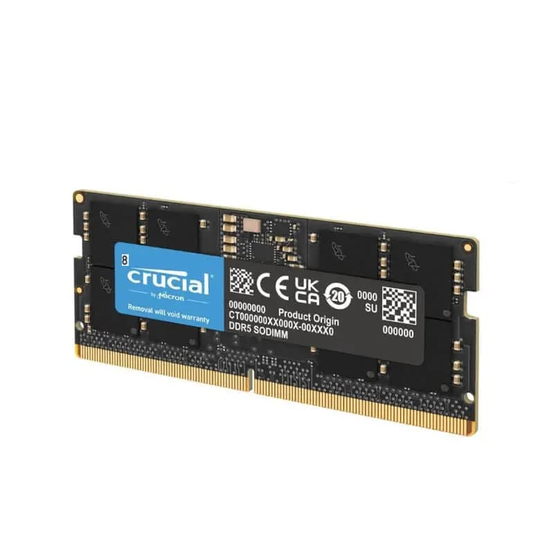 رم لپتاپ DDR5-5600 کروشیال مدل SO-DIMM CL46 CT16 ظرفیت 16 گیگابایت — تصویر ۲