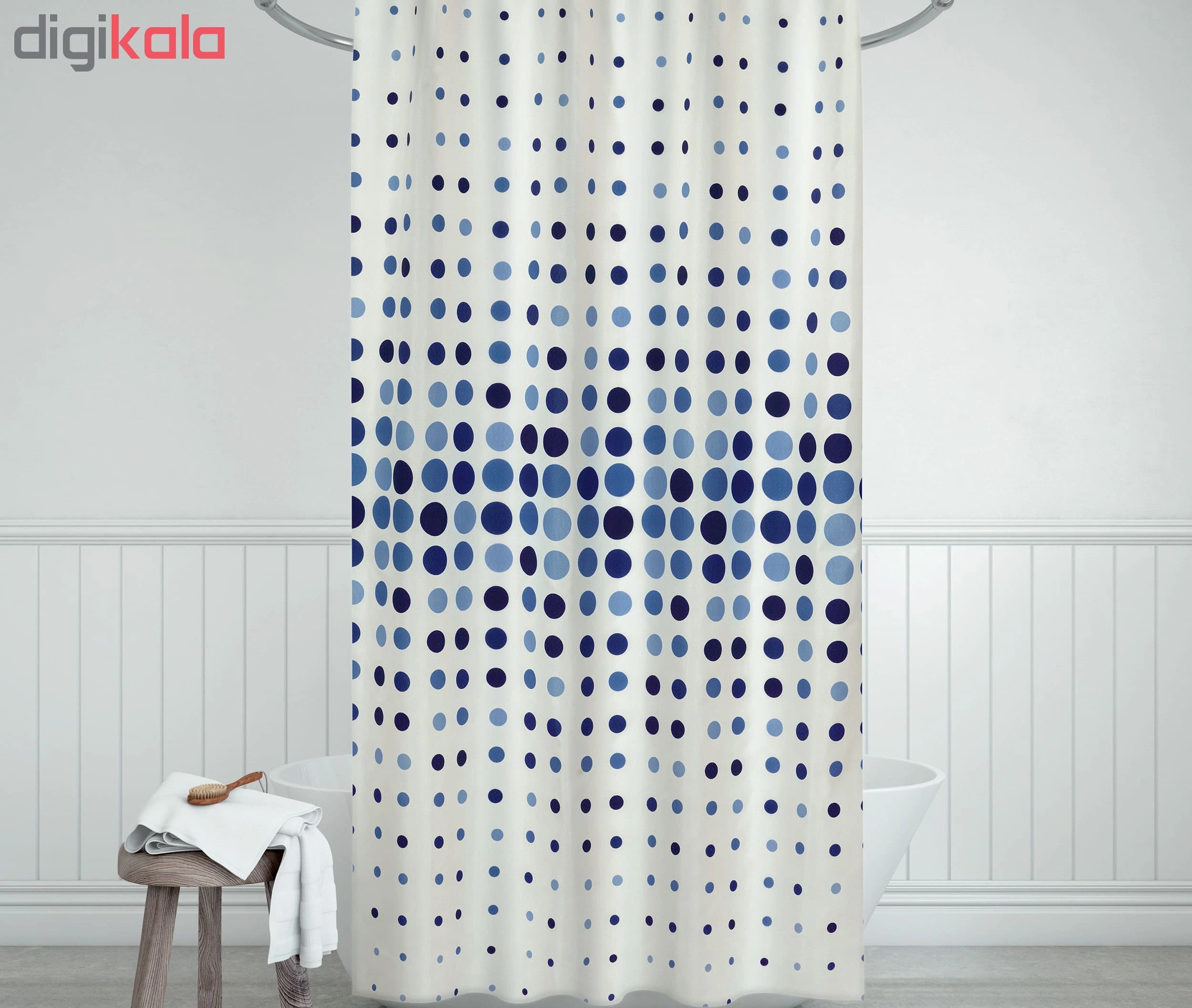 پرده حمام دلفین کد Ev-4961 v1 سایز 200×180 سانتی متر — تصویر ۲