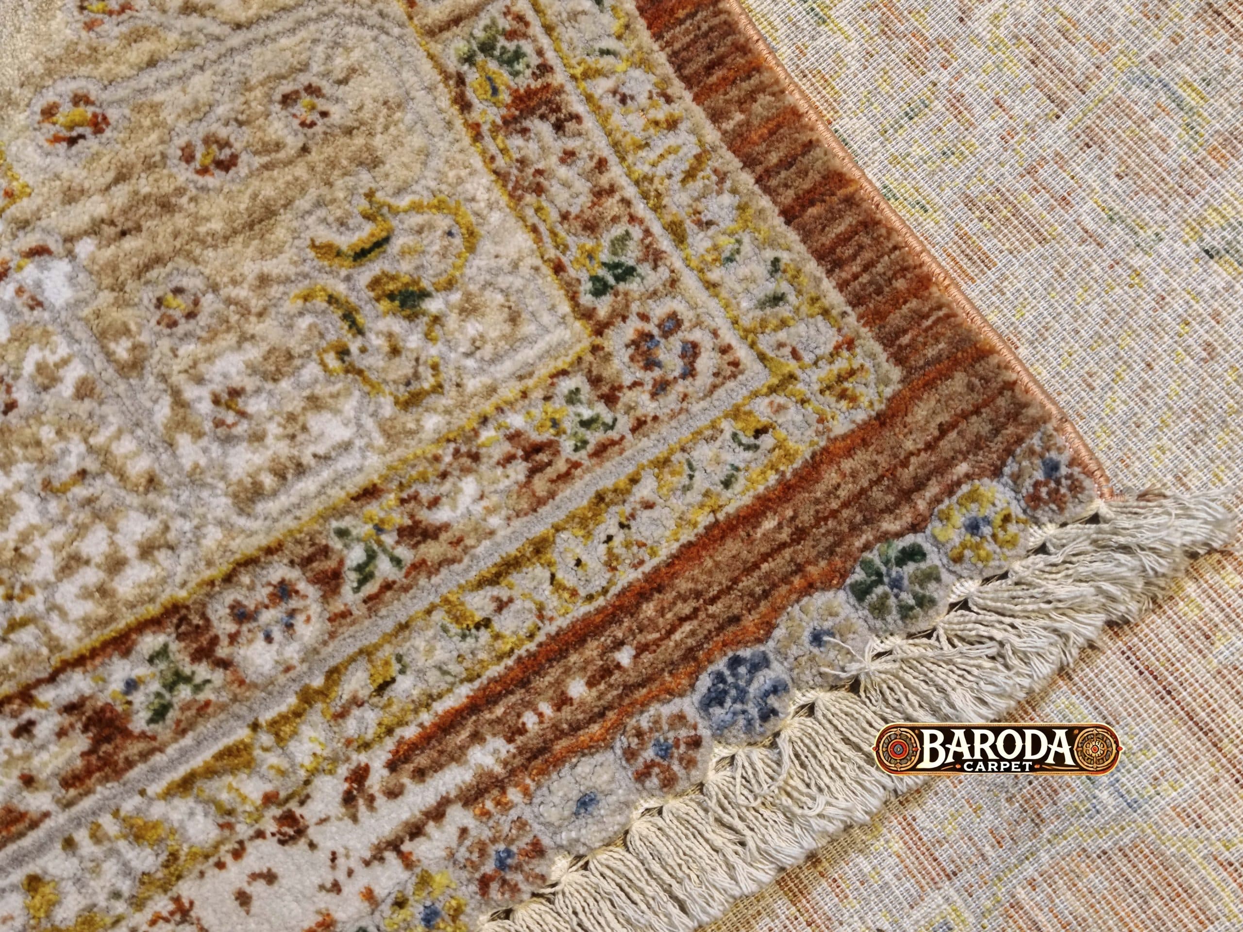 فرش سلطان آباد ماشینی بارودا کد 60260 — تصویر ۲