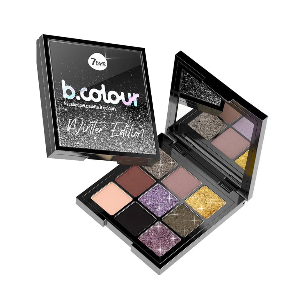 پلت سایه چشم 9 رنگ سون دی b.colour-01 Queen Alexa