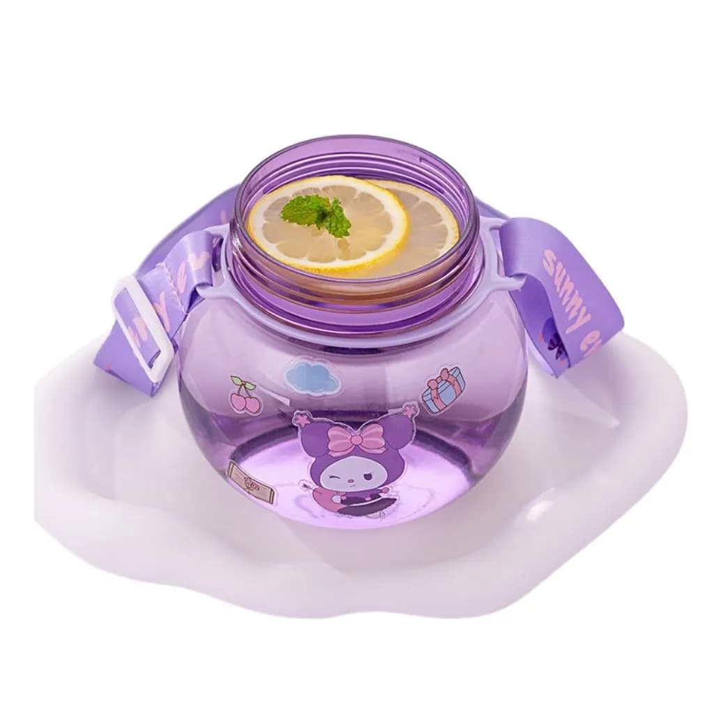 قمقمه نیدار تپل کرومی مدل قفل دار گنجایش 700ml کد m298 — تصویر ۵