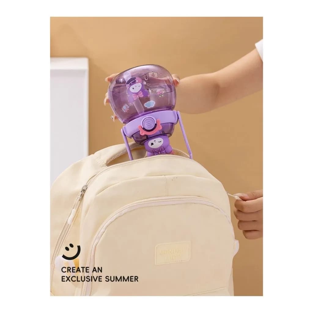 قمقمه نیدار تپل کرومی مدل قفل دار گنجایش 700ml کد m298 — تصویر ۶