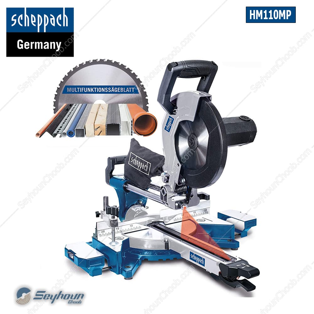 فارسی بر کشویی 254 میلی متری 2000 وات شپخ مدل 5901220901-HM110MP — تصویر ۴