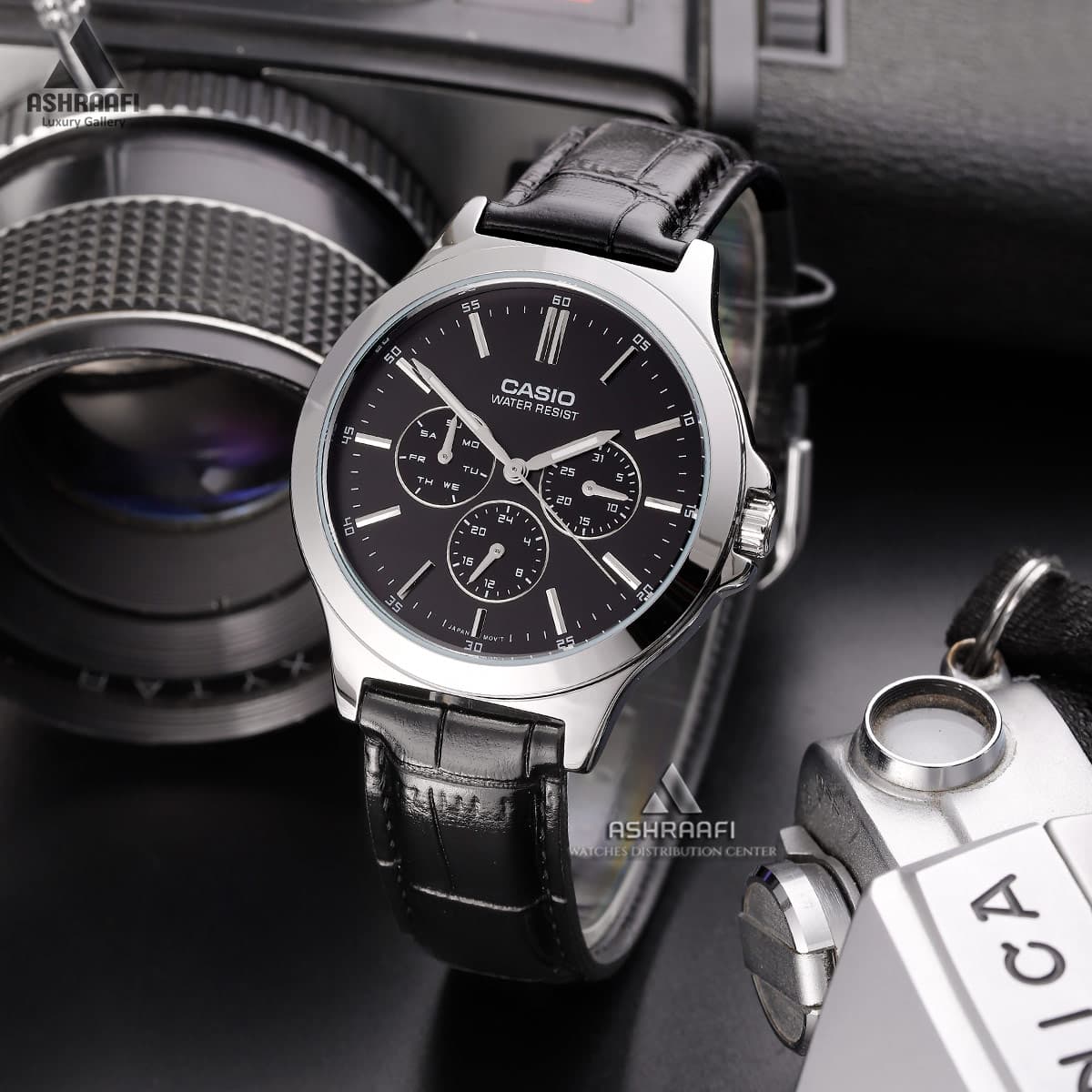ساعت کاسیو بند چرمی Casio MTP-V300L-1A — تصویر ۲