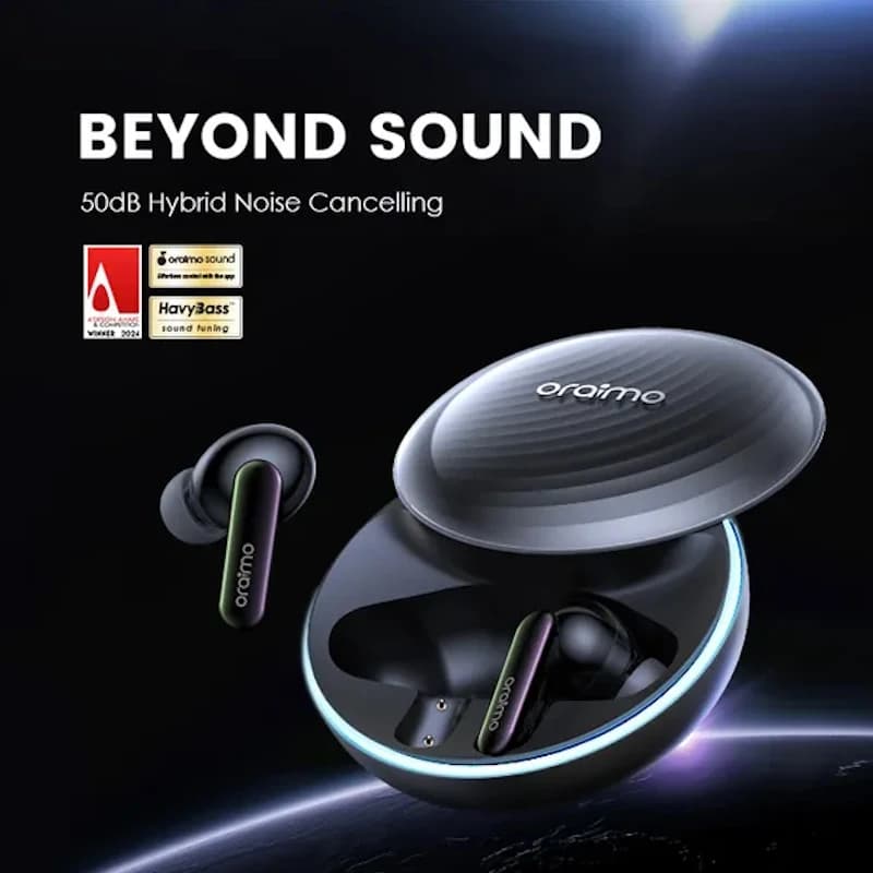 هندزفری بلوتوثی اورایمو مدل Oraimo Spacebuds — تصویر ۵