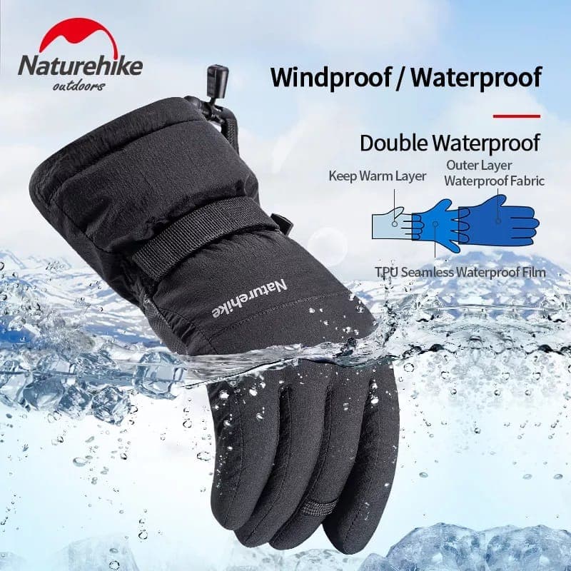 دستکش نیچرهایک مدل GL07 Waterproof Warm Down — تصویر ۳