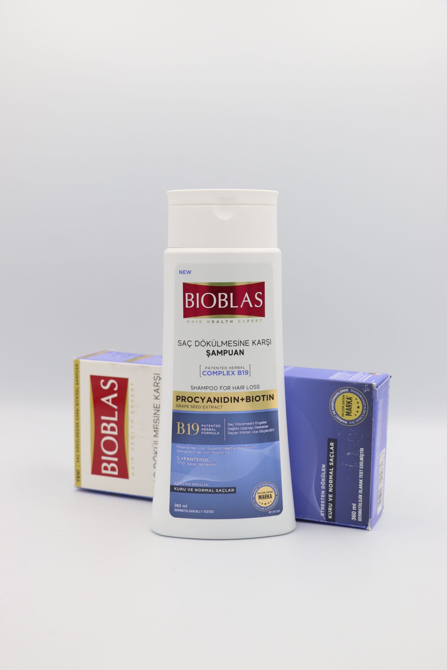 شامپو بیوبلاس ضد ریزش مو Procyanidin + Biotin